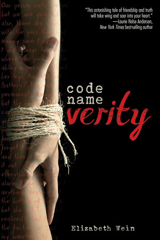 Book Review Code Name Verity by Elizabeth Wein Tripping Over Books